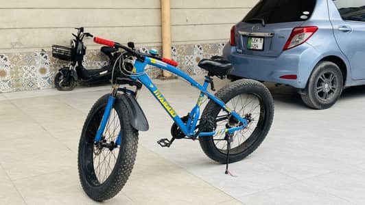 Fat bike like a new