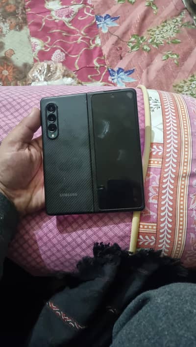 Samsung Z Fold 3 12GB RAM 256GB ROM PTA Approved 10/10 with box