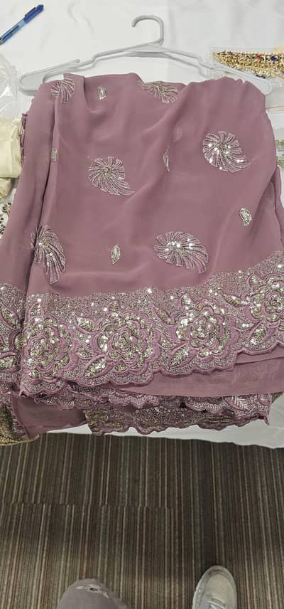 Embroidered India Saree