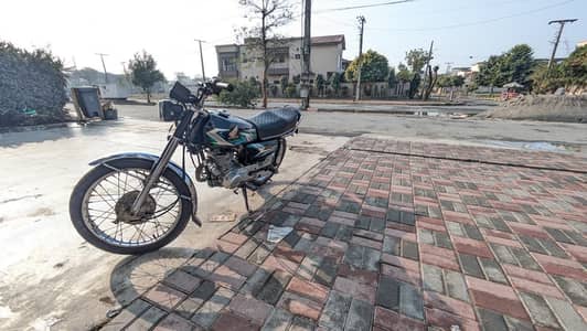 Honda CG125 black