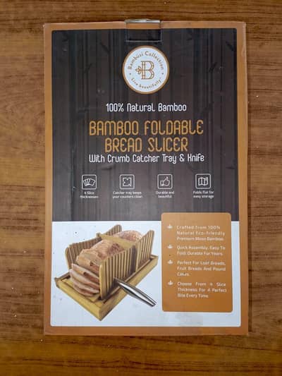 Bambüshi  foldable bread slicer