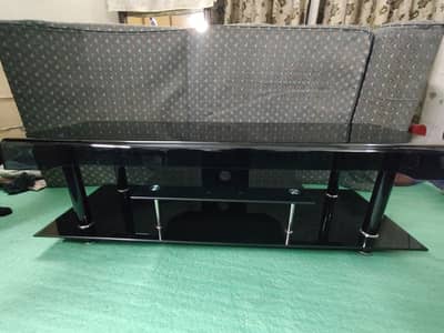 Imported Tinted TV Console Table for Sale