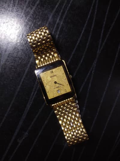 Gold Plated Classic Watch - Vintage Style - Elegant Look ,