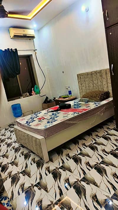 1 Bed Flat for Rent in Johar Town for Family and Bachelor (Student + Job holder)
