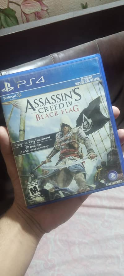 Assassin's Creed black flag PS4 disc