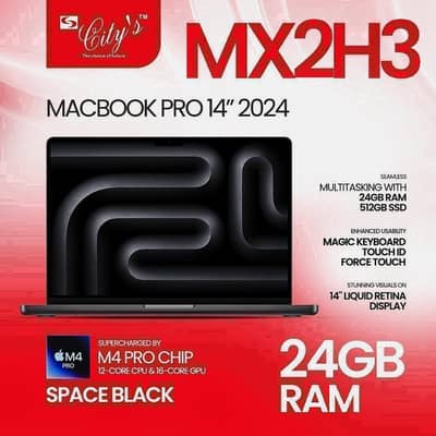 Apple Macbook Pro 14" MX2H3 Apple M4 Pro Chip, 24GB 512SSD