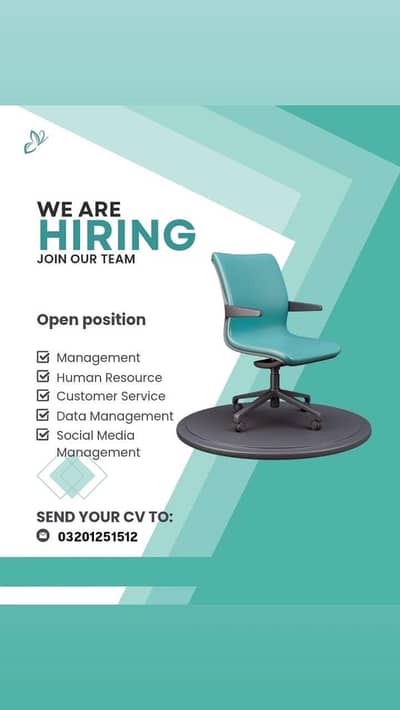 2 male & 2 female staff Urgent required for office Work