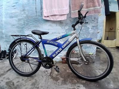 Bicycle in good condition is for sale.