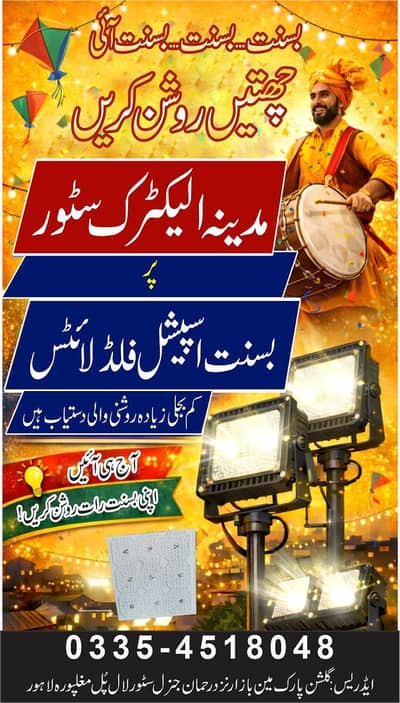 Basant flood light