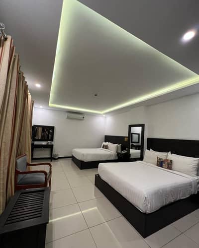 Luxury hotel rooms available for rent in bahria town phase 4 civic