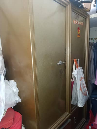 Big size Metal Cupboard with locker and drawers.