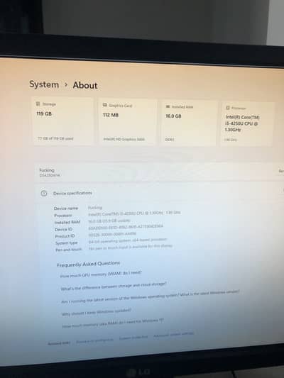 All oky pura pc ka set ha pic me dekh ly sab ha urgent sale