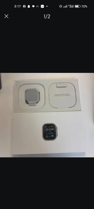 Apple Watch Ultra 2 Natural Titanium 49mm