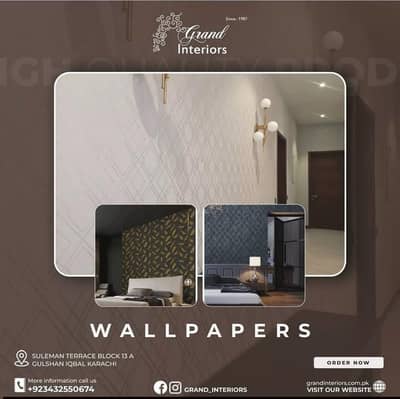 wallpapers wall morals wall panels wpvc panels by Grand interiors