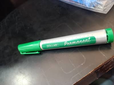 permanent Marker  green