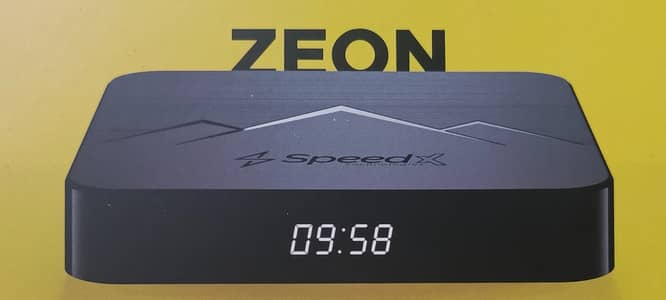 SpeedX Zeon W30 Plus 4K Android 14 TV Box - 4GB/64GB (Like New)