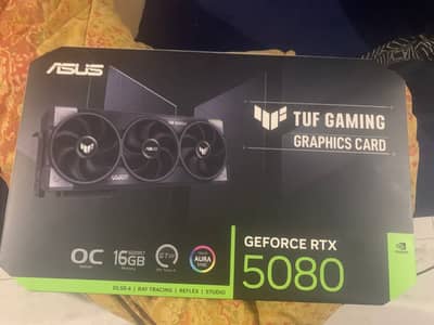 Brand New RTX 5080 OC Edition 16GB – Box Pack | Unused