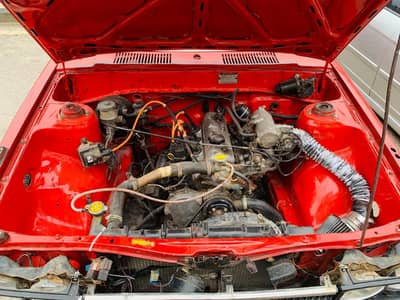 Toyota Corolla ke70 1982 converted into 1980