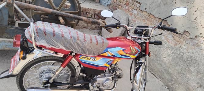 Honda CD 70 new bike 2026 modal 1st hand use