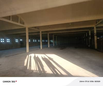 20 kanal factory available for rent.