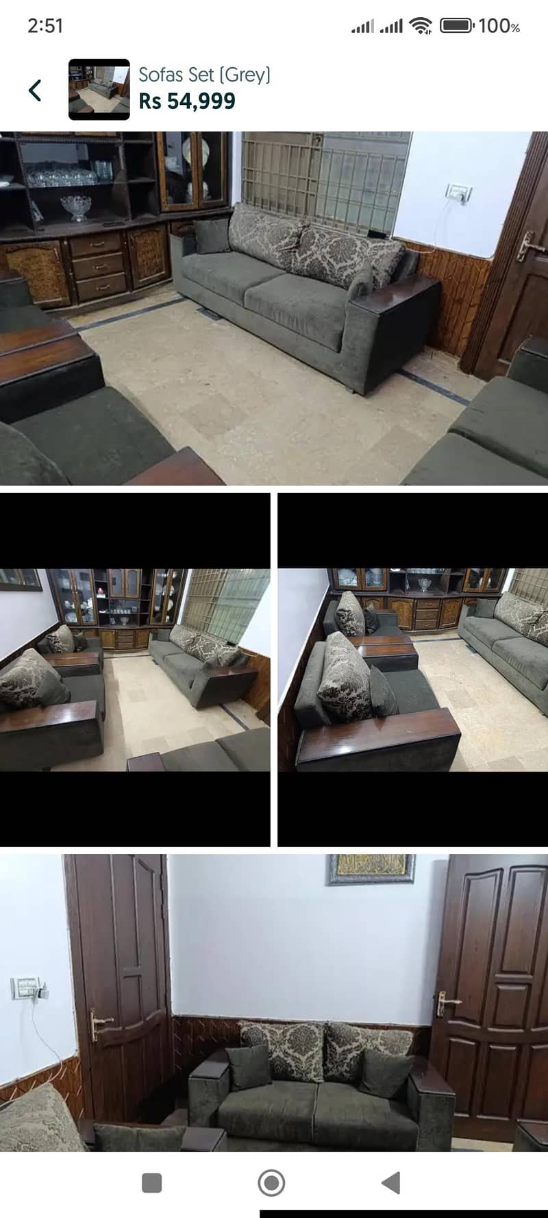 Sofas x07 Set (Grey) 1