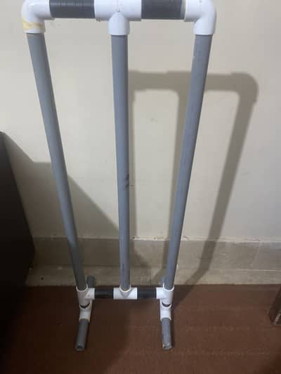 Cricket Practice Wicket (PVC Pipe) – Standard Size | Strong & Portable