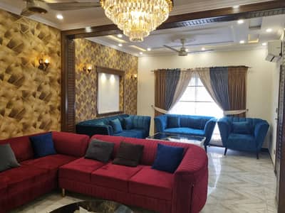 5 Marla Brand new first entry full furnished house for rent available in Bahria town Lahore