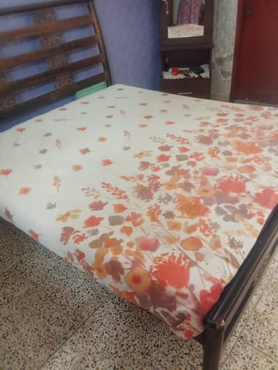 Double bed sale  with matrix