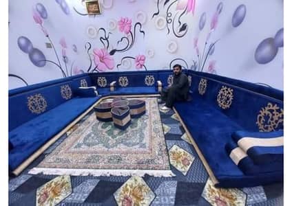 Arabic Majlis Sofa ,Arbi Majlis , Saudi Majlis , Hujra Bethak ,Sofa