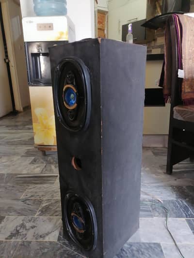 car speaker with heavy lassani box peti