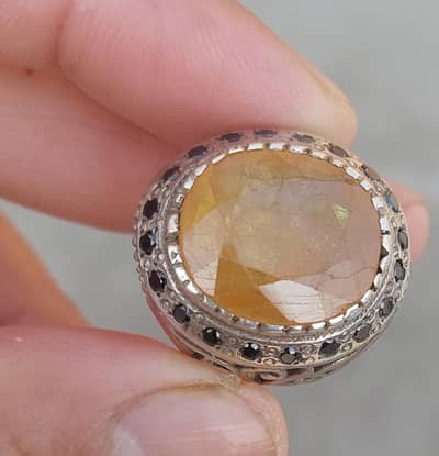 Yellow Sepphir Ring, 0300-4072011,