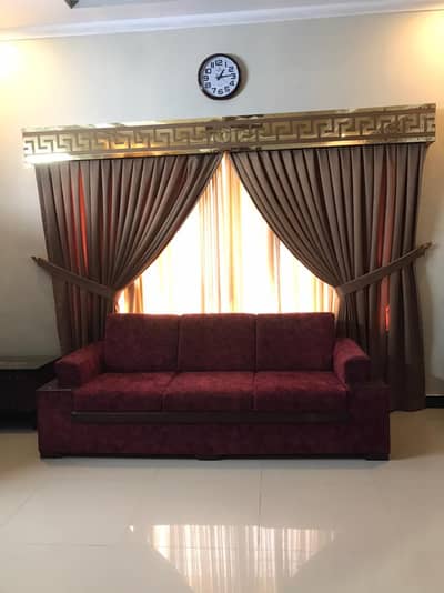 5 seater sofa set with Turkish cover