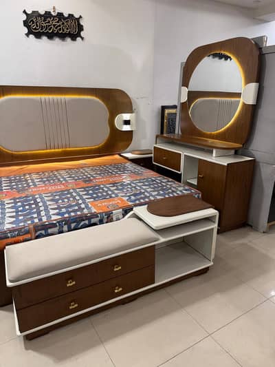 Bed Set for Sale | Wooden Bed | Elegant & Durable Design