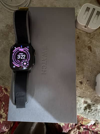 Apple Watch Ultra 3 49mm charcoal black with box