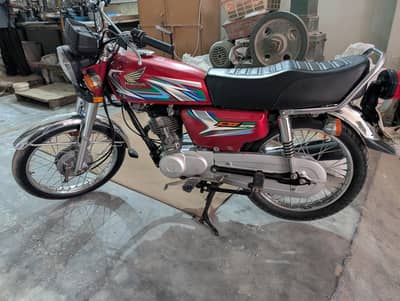 Honda CG125 2016 Karachi number