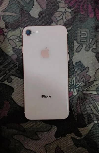iphone 8 PTA approve fingerprint Ok full lush camera   long battery
