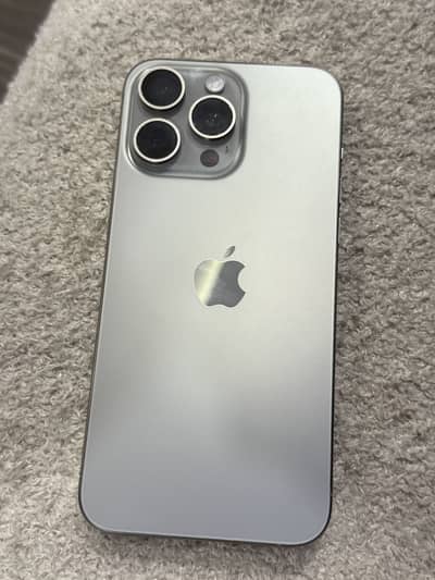 iPhone 15 pro max 256gb LLA ( dual eSIM)PTA approved