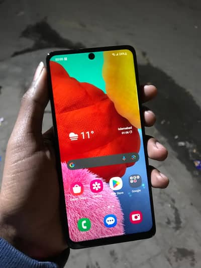 samsung a51 latest model duel sim pta 6gb ram 128gb storage