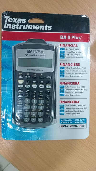 BA II plus calculator