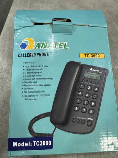 PTA ANATEL landline with CLI TC300 for sale used for 2 months only