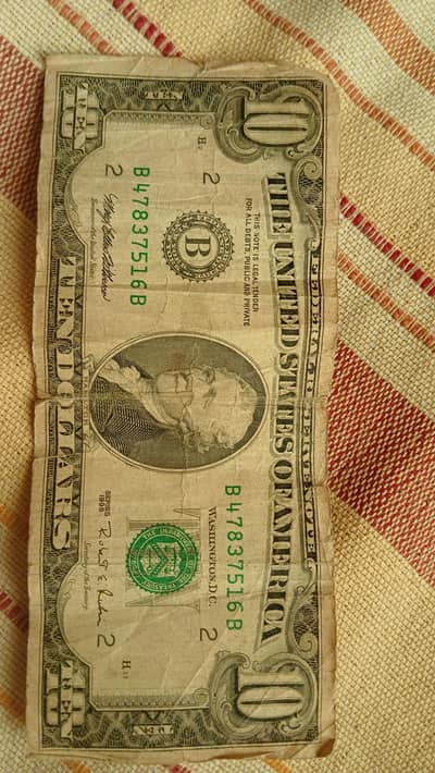1995 series 10 dollar  for collectors