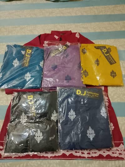 *STITCHED EMBROIDERY KURTI  CO-ORD 2 PC SET*