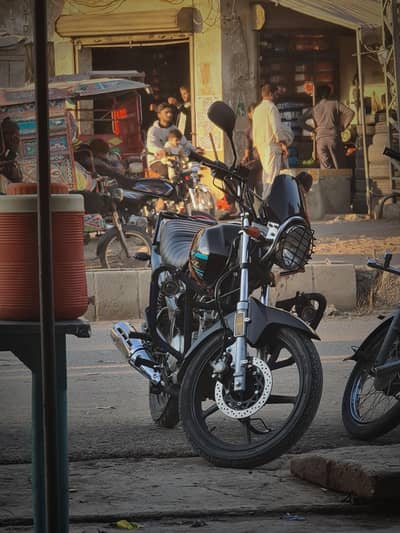 yahama yb125 dx new bike full sealed bike