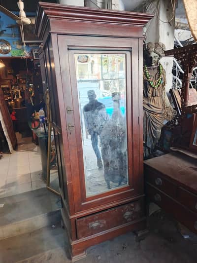 Sagwan wood antique cabinets kashmiri work cabinet solid wood  Vintage