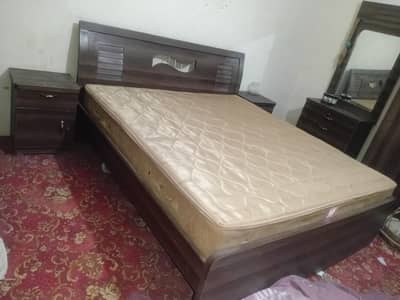 A bed with good condition