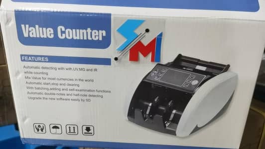 Cash currency counting mix Cash counting with fake note detection PKR