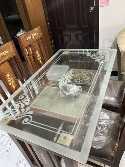 DINING TABLE WITH 4 chairs