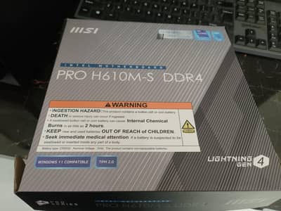 Intel Motherboard Pro H610M-S DDR4