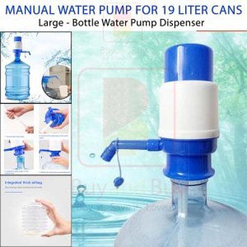 Manual Water Pump For 19 Liter Cans Large Universal Manual Water Pump Dispenser Recommended For 19 Ltr Bottle