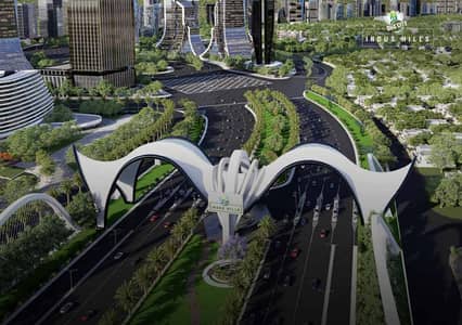 DHA City Karachi Indus Hills Category Staff Plots 250 Yard Plot On 10-Year Easy Installment Plan